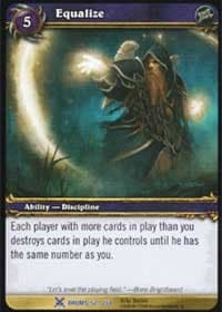 Equalize - Drums of War - WoW card