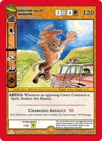 Proctor Valley Monster - UFO: First Edition - MetaZoo card