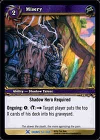 Misery - Drums of War - WoW card