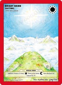 Bright Skies (Dusk) - UFO: First Edition - MetaZoo card