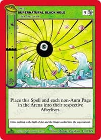 Supernatural Black Hole - UFO: First Edition - MetaZoo card