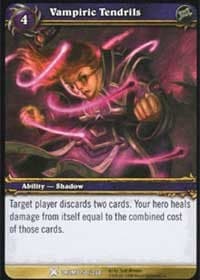 Vampiric Tendrils - Drums of War - WoW card