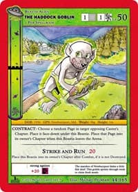 The Haddock Goblin - UFO: First Edition - MetaZoo card