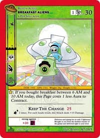 Breakfast Aliens - UFO: First Edition - MetaZoo card