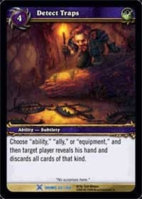 Detect Traps - Drums of War - WoW card