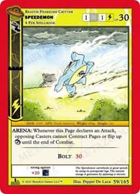 Speedemon - UFO: First Edition - MetaZoo card
