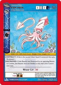 Giant Squid - UFO: First Edition - MetaZoo card