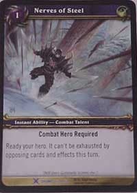 Nerves of Steel - Drums of War - WoW card