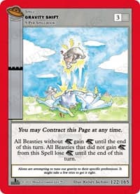 Gravity Shift - UFO: First Edition - MetaZoo card