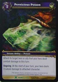 Pernicious Poison - Drums of War - WoW card