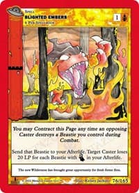 Blighted Embers - UFO: First Edition - MetaZoo card