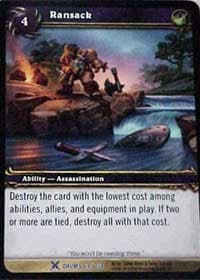 Ransack - Drums of War - WoW card