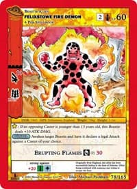 Felixstowe Fire Demon - UFO: First Edition - MetaZoo card