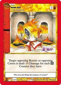 Burn Out - UFO: First Edition - MetaZoo card