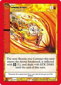 Coming In Hot! - UFO: First Edition - MetaZoo card