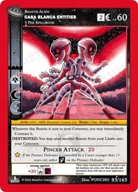 Casa Blanca Entities - UFO: First Edition - MetaZoo card