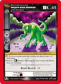 Grunch Road Monster - UFO: First Edition - MetaZoo card