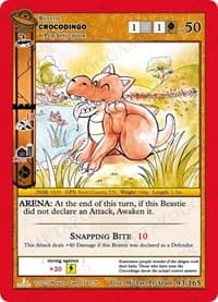 Crocodingo - UFO: First Edition - MetaZoo card