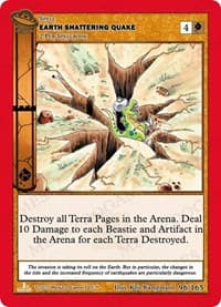 Earth Shattering Quake - UFO: First Edition - MetaZoo card