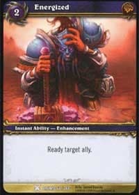 Energized - Drums of War - WoW card