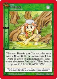 Invigorate - UFO: First Edition - MetaZoo card