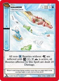 Avalanche - UFO: First Edition - MetaZoo card