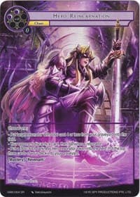 Hero Reincarnation (Full Art) - A New World Emerges - Force of Will card