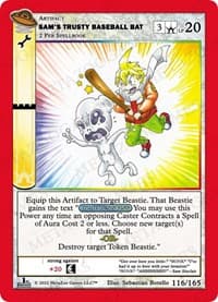Sam's Trusty Baseball Bat - UFO: First Edition - MetaZoo card