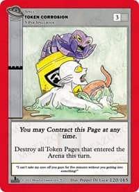 Token Corrosion - UFO: First Edition - MetaZoo card