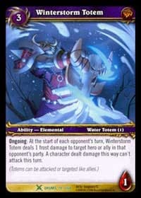 Winterstorm Totem - Drums of War - WoW card