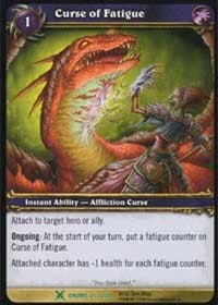 Curse of Fatigue - Drums of War - WoW card