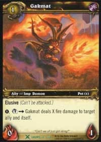 Gakmat - Drums of War - WoW card