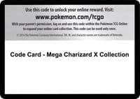 Code Card - Mega Charizard X Collection - XY - Furious Fists - Pokemon card
