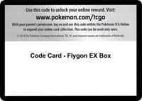 Code Card - Flygon EX Box - XY - Primal Clash - Pokemon card