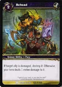 Behead - Drums of War - WoW card