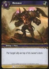 Menace - Drums of War - WoW card