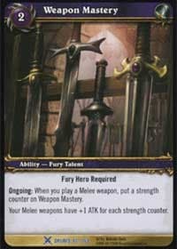 Weapon Mastery - Drums of War - WoW card