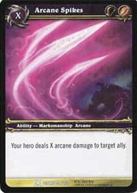 Arcane Spikes - Drums of War - WoW card