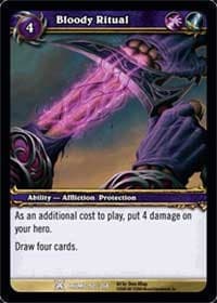 Bloody Ritual - Drums of War - WoW card