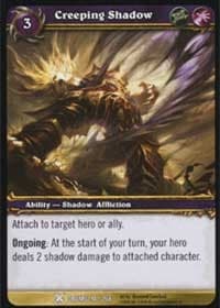 Creeping Shadow - Drums of War - WoW card