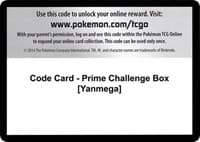 Code Card - Prime Challenge Box [Yanmega] - Noble Victories - Pokemon card