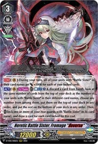 Heretic Battle Sister, Fromage "Reverse" - D-VS05: V Clan Collection Vol.5 - Cardfight Vanguard card