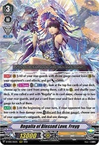 Regalia of Blessed Love, Freyg - D-VS05: V Clan Collection Vol.5 - Cardfight Vanguard card