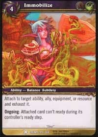 Immobilize - Drums of War - WoW card