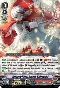 Fantasy Petal Storm, Shirayuki - D-VS05: V Clan Collection Vol.5 - Cardfight Vanguard card