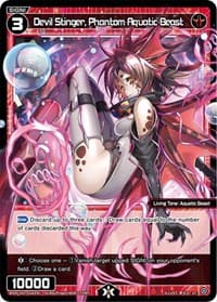 Devil Stinger, Phantom Aquatic Beast - Top Diva Deck: DXM - WIXOSS card