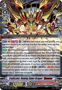 Eradicator, Vowing Saber Dragon "Reverse" - D-VS05: V Clan Collection Vol.5 - Cardfight Vanguard card