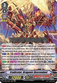 Eradicator, Dragonic Descendant - D-VS05: V Clan Collection Vol.5 - Cardfight Vanguard card