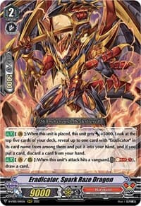 Eradicator, Spark Raze Dragon - D-VS05: V Clan Collection Vol.5 - Cardfight Vanguard card