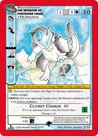 The Monster of Partridge Creek - UFO: First Edition Release Event Deck - MetaZoo card
